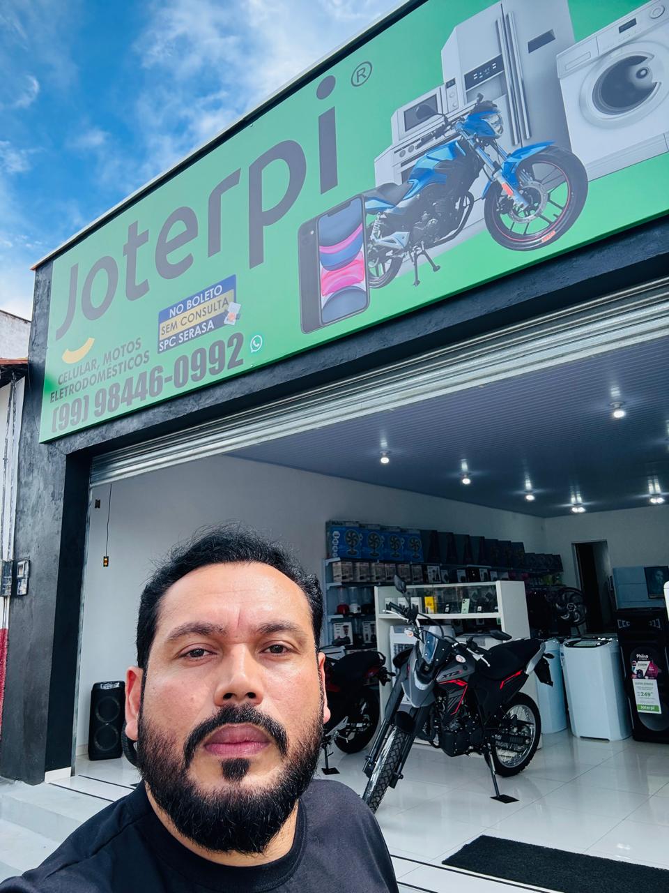 Loja Joterpi com celulares, motos e eletrodomésticos no Maranhão